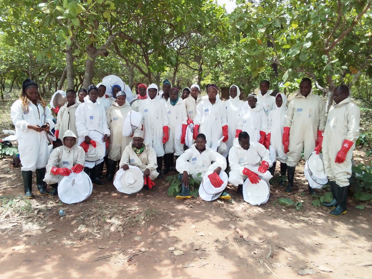 Pèrèrè — Formation des membres FaFa Fa de Sandilo (Pèrèrè) sur les te…